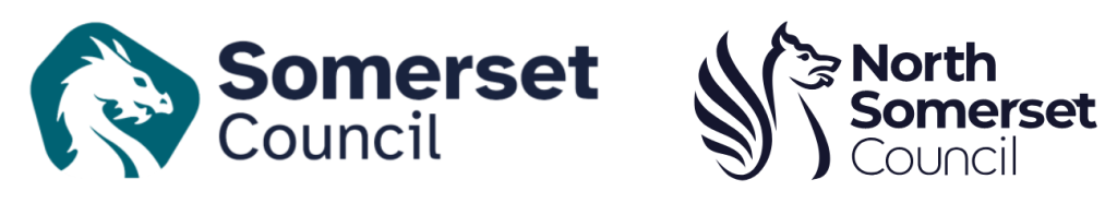 somerset and north somerset council logos